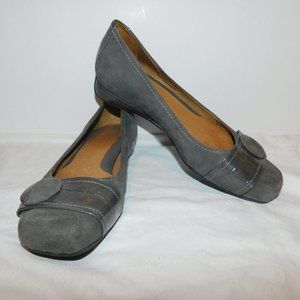 Nurture Flat Shoes Size 7 Comfort Gray